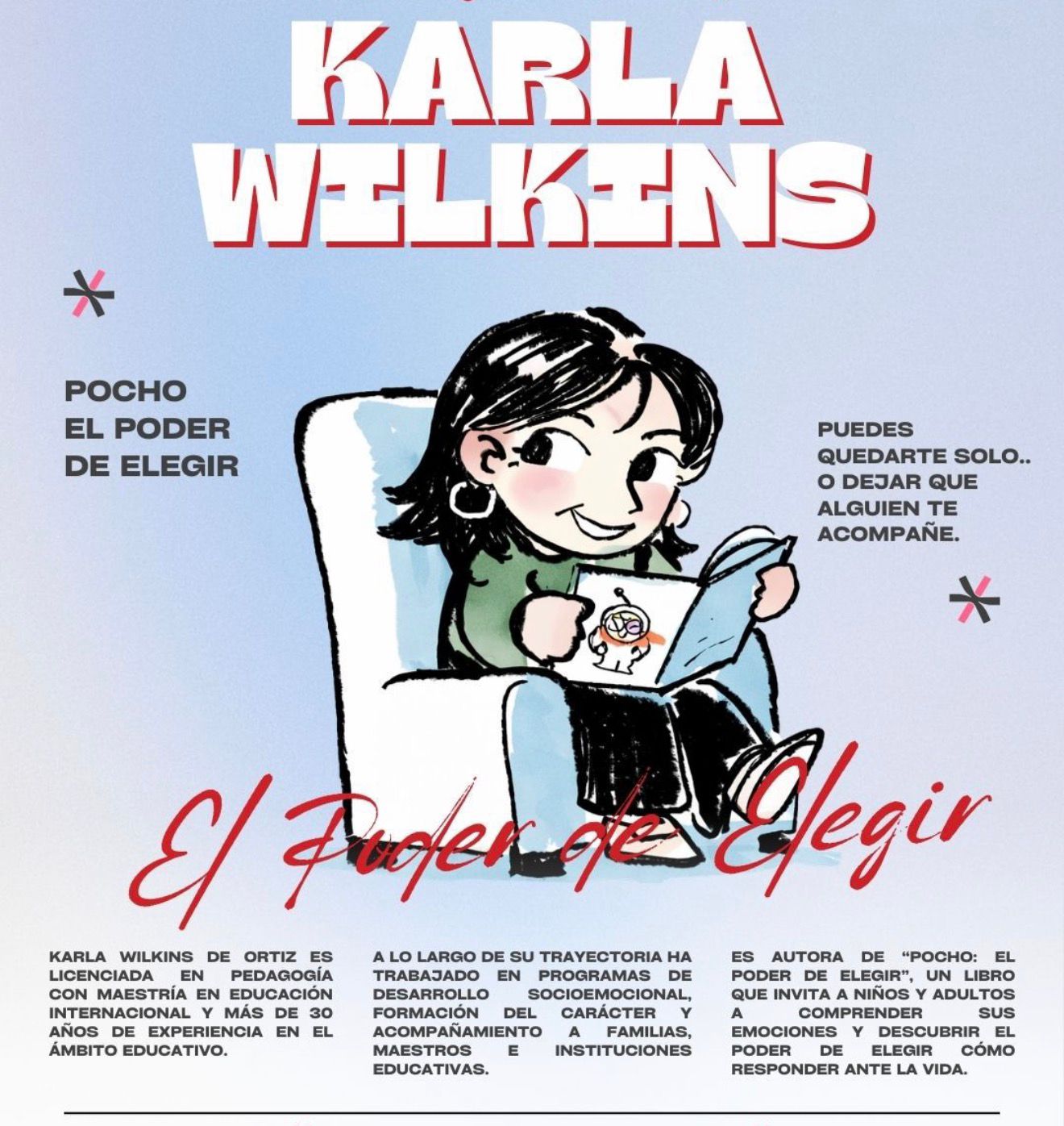 Karla Wilkins, autora de Pocho